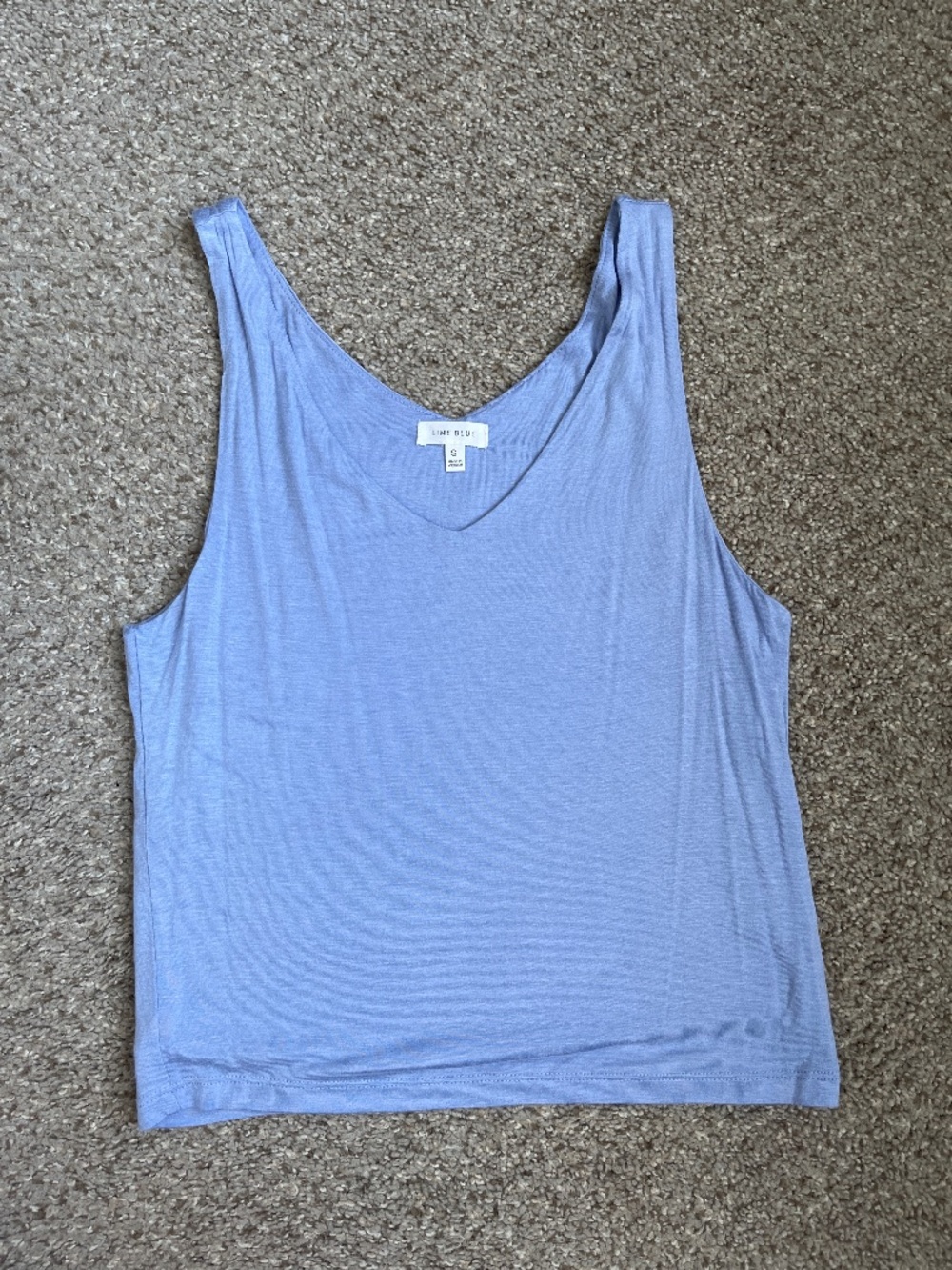 Lime Blue tank top